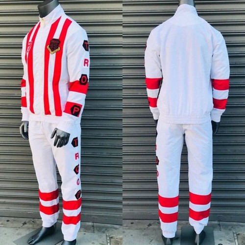 Men troop white red - white, |