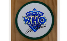 Dr Who Sew On Patch Signed Jon