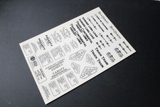 Wedico Sticker / Decal Sheet
