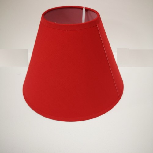 Cotton fabric coolie lampshade - cotton,