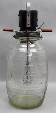 1940s GEM DANDY ELECTRIC BUTTER CHURN 3 Gal Jar w/Paddle & Motor (Needs REPAIR)