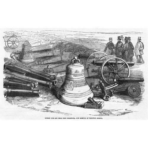 Crimean war russian guns - russian, &