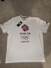 Adidas 2012 Olympics Venue Collection Team GB T-Shirt - New with tags