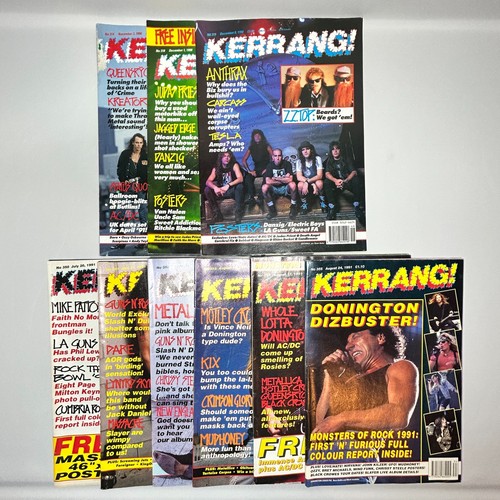 Vintage kerrang magazine - kerrang!,