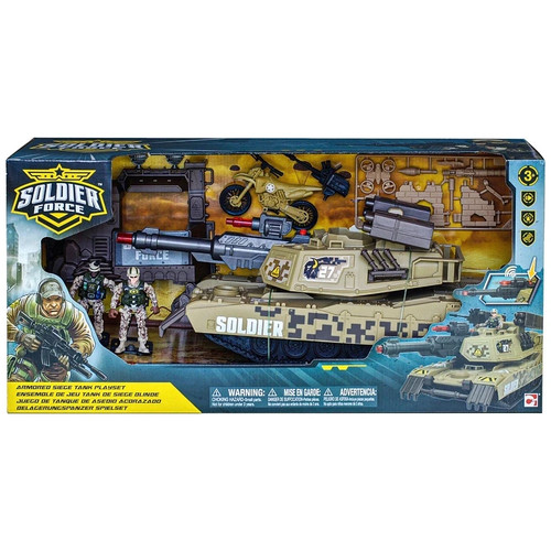 Soldier force playset armored - force,