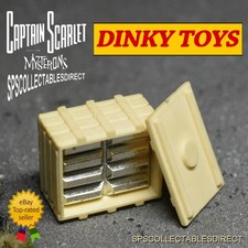 Dinky 105 Original Captain Scarlet Maximum Security Vehicle Box & Gold FREE POST