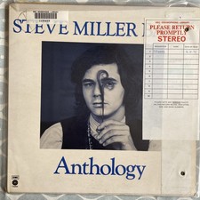 STEVE MILLER BAND - Anthology - 1ST PRESS VINYL LP  - BBC -  A1 / B1 / A1 / B1