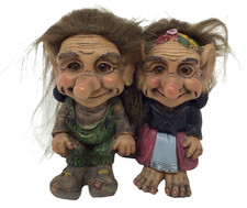 Norwegian Troll Seated Couple