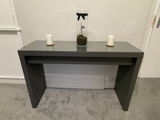 Malm Ikea Dressing Table Grey