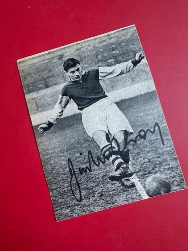 Jimmy mcilroy signed 1950 - signed, 1950-63