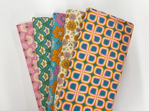 Petal power cotton fabric - cotton,