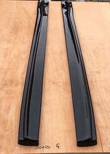 FORD FOCUS ST MK3 PREFACE SIDE SKIRT EXTENSIONS Gloss Black 2012-2014 ABS
