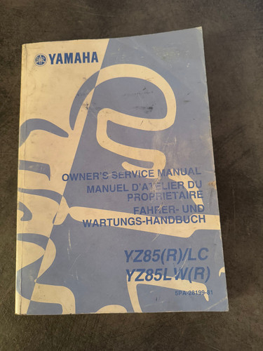 Yamaha yz85 yz85l - yz85, w