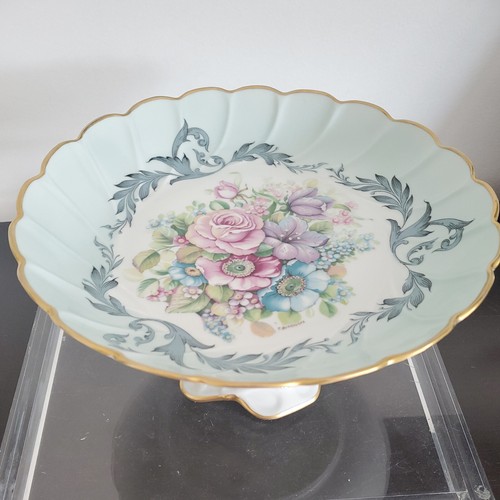 Antique limoges roses compote - antique,