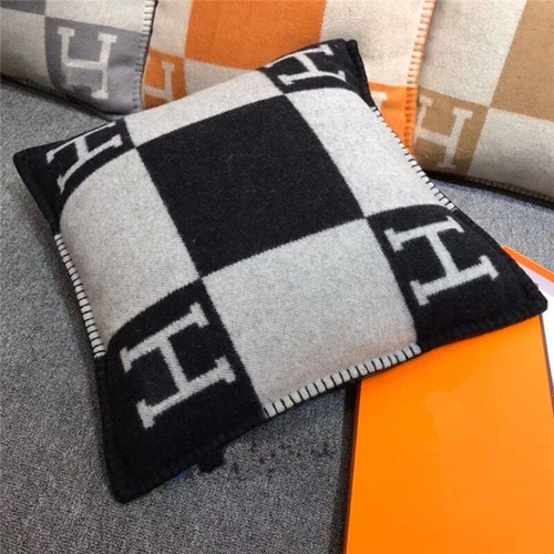 Cashmere throw pillow - pillow, wool