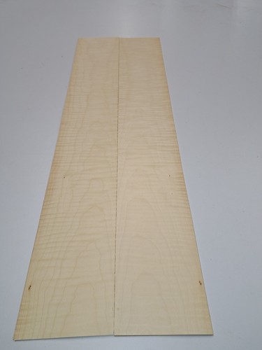 Fiddleback sycamore veneer - veneer, 7