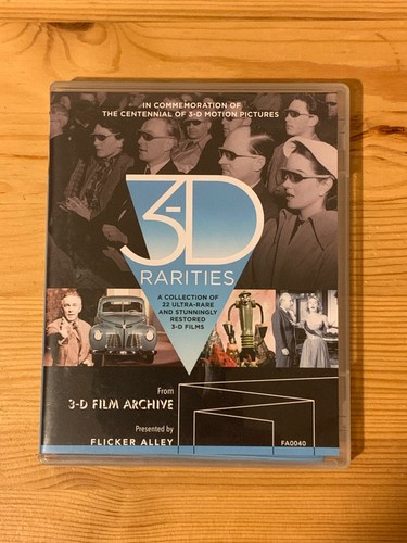 Rarities blu ray - 3-d, flicker