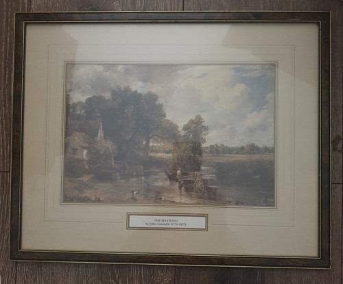 Vintage framed print the - –, "the