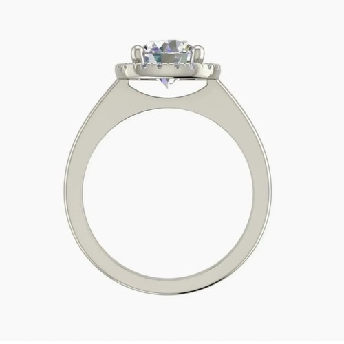 Certified round solitaire - certified,