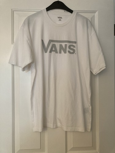 Vans white shirt - white, vgc