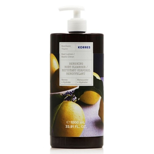 Shower gel korres basil - shower, lemon