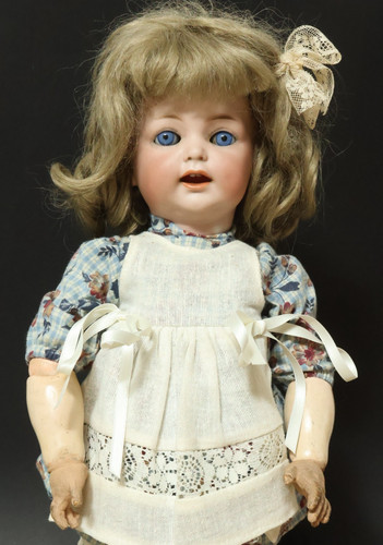 Antique porcelain head doll - antique,