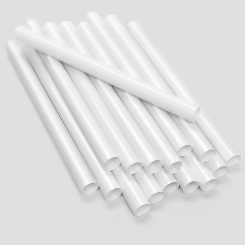 White radiator pipe covers - pipe,