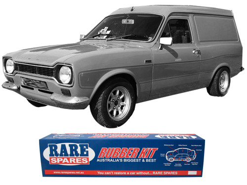 Body rubber kit ford escort - body,