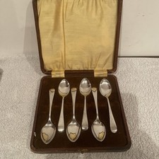 Full Set Of 6 Silver Plated