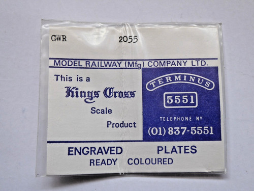 Kings cross gwr etched - gwr/br(w),