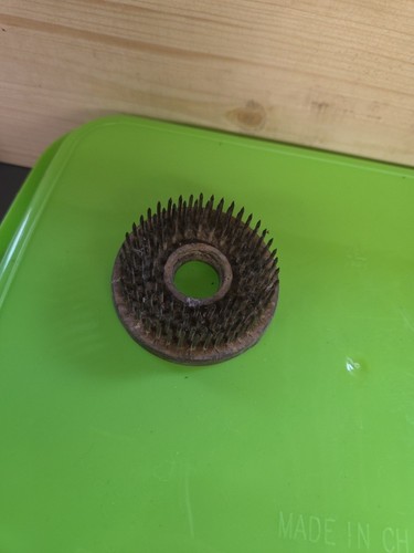 Vintage metal base flower frog - vintage,