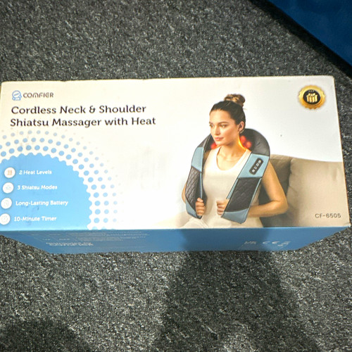 Comfier cordless shiatsu - cordless, neck