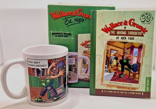Wallace gromit graphic novel - wallace,