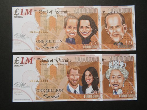 Million pound note bill - million,