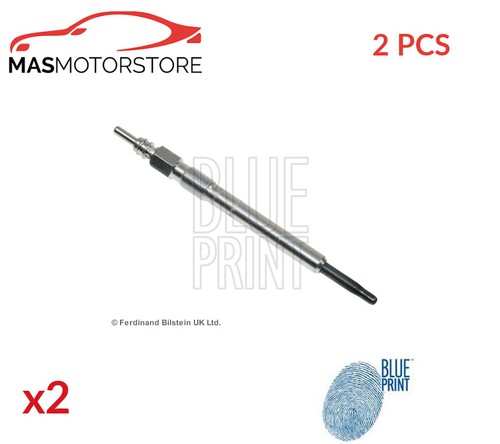 Engine glow plugs blue - engine, print