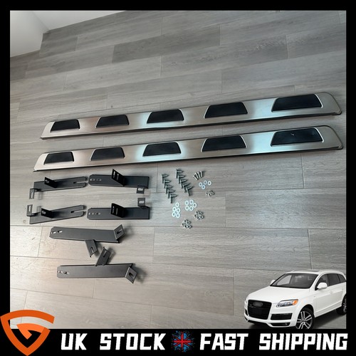 2pcs aluminium side steps - side,