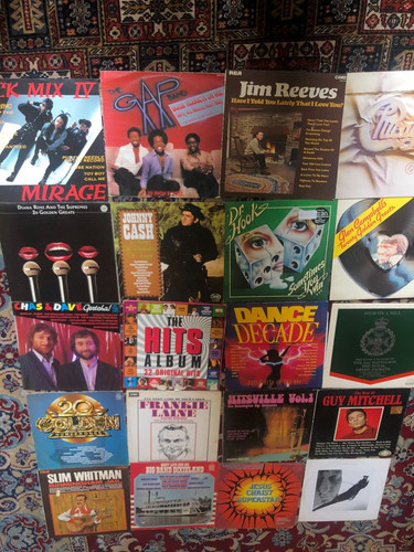 Vintage vinyl records job - vintage,
