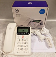 BT Décor 2600 Corded Landline House Phone, Advanced Nuisance Call Blocker, Call