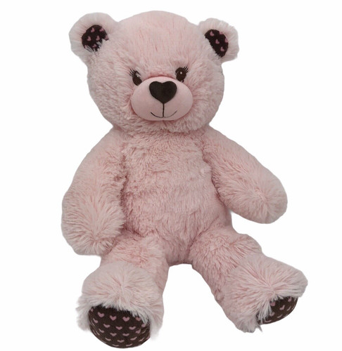 Pink teddy bear valentine - pink,