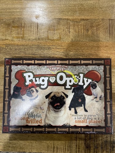 Pug opoly board game - board,