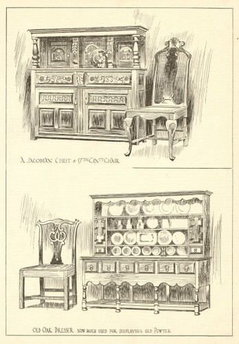 Jacobean chest 17th cent - &,