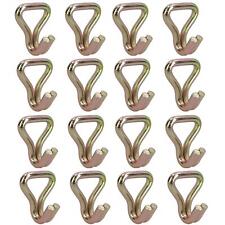 16x Ratchet Strap Anchor Hook Tie Down Ring Car Transporter Link Heavy Duty