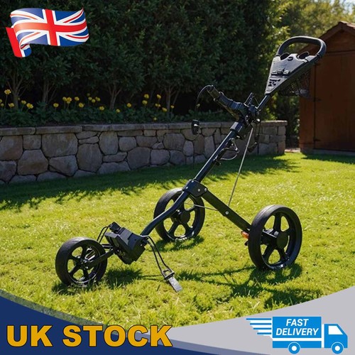 Wheeled golf push trolley - 3,