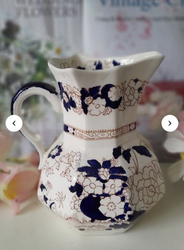 Antique mason ironstone jug - antique,