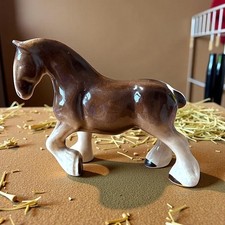 Ceramic Clydesdale Horse