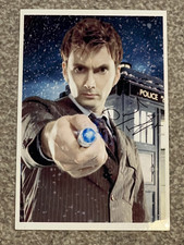 DOCTOR WHO autograph card print - DAVID TENNANT- image 3
