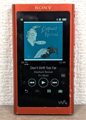 Sony a55 walkman red - nw-a55,