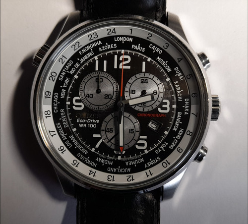 Citizen eco drive chronograph - citizen, eco-drive