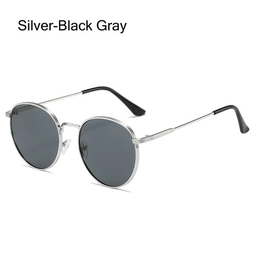 Trendy circle round sunglasses - trendy,