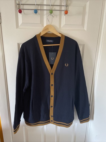 New fred perry cardigan size - fred,